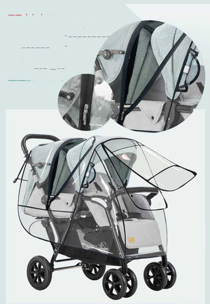 Stay Dry and Cozy: The Ultimate Baby Stroller Rain Cover Warm Protector