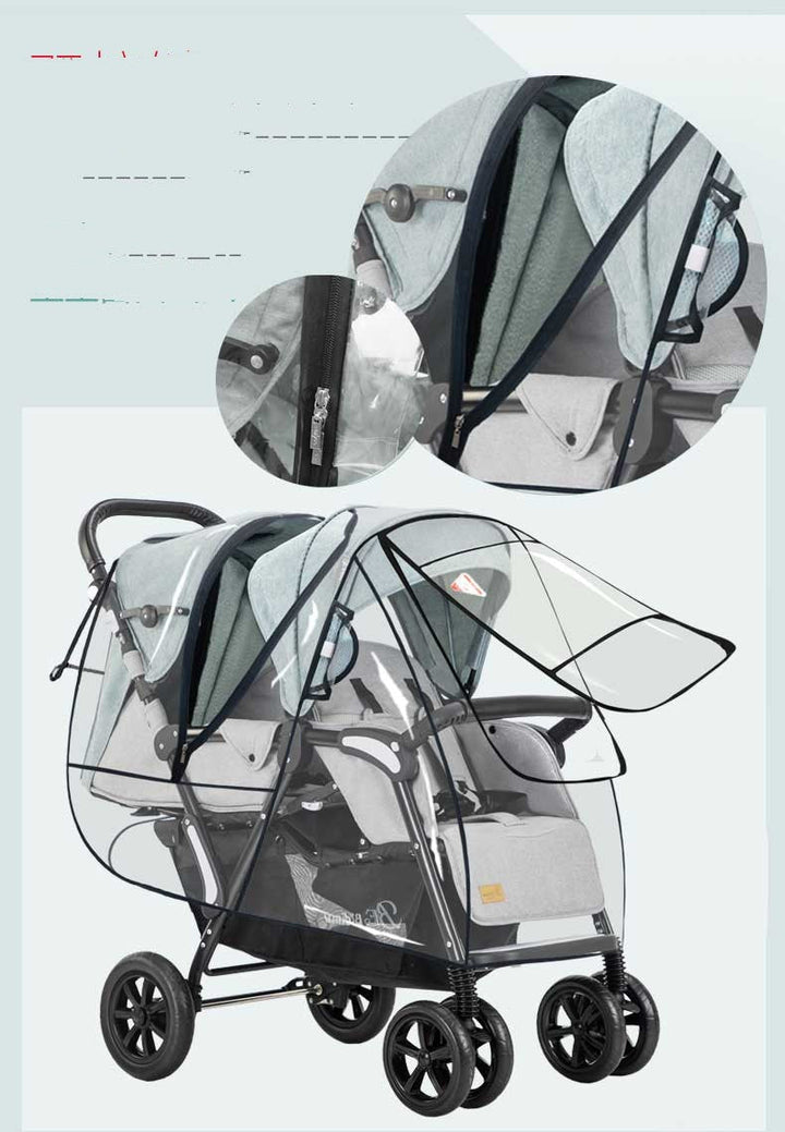 Stay Dry and Cozy: The Ultimate Baby Stroller Rain Cover Warm Protector
